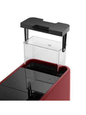 Кофемашина Maunfeld MF-A7021RD сверху