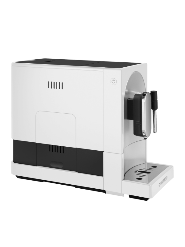 Кофемашина Maunfeld MF-A7021WH сбоку (1)