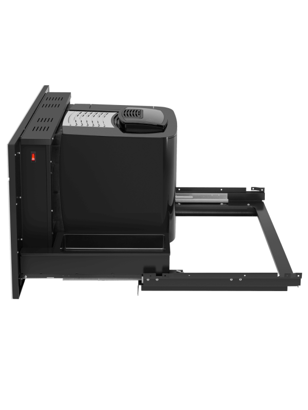 Кофемашина Maunfeld AMCM1503W сбоку