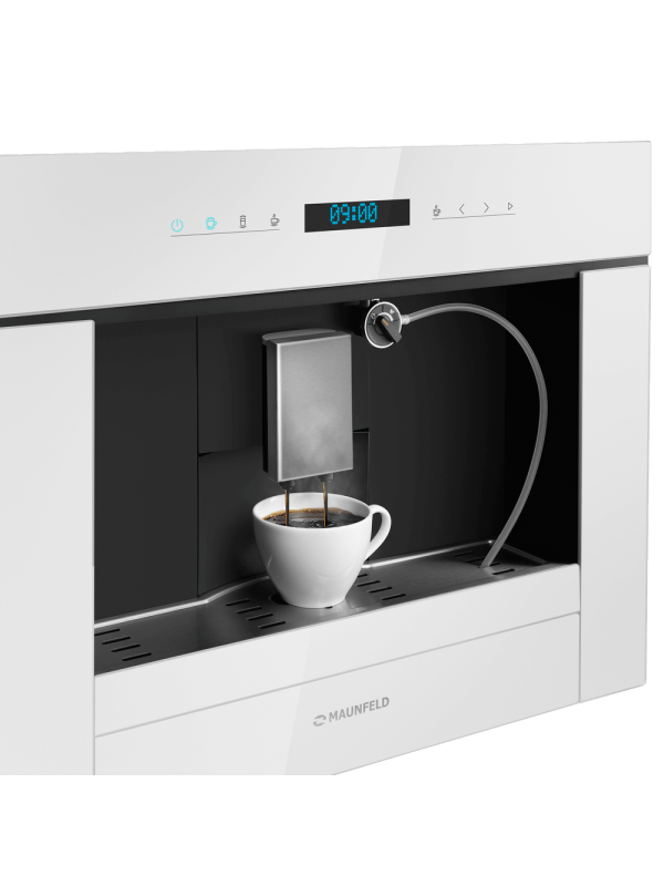Кофемашина Maunfeld AMCM1503W спереди (1)