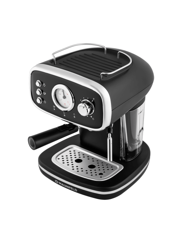 Кофеварка Maunfeld MF-736BK под углом