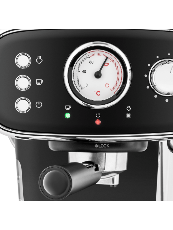 Кофеварка Maunfeld MF-736BK вблизи