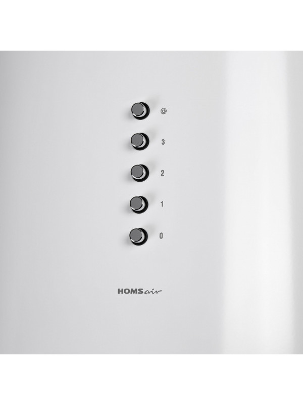 Вытяжка HOMSair Fly 1000SD 39 White кнопки