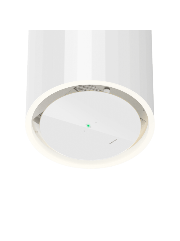 Вытяжка Maunfeld Adelaide 39 Wall White снизу