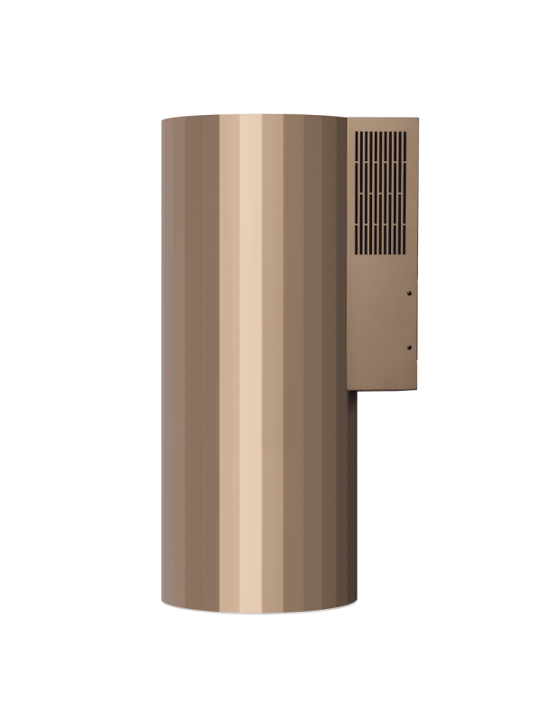 Вытяжка Maunfeld Adelaide 39 Wall Gold сбоку