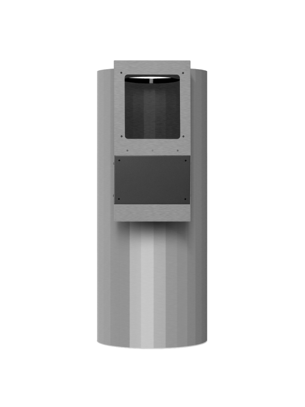 Вытяжка Maunfeld Adelaide 39 Wall Inox сзади