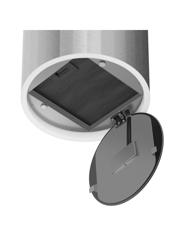 Вытяжка Maunfeld Adelaide 39 Wall Inox снизу (