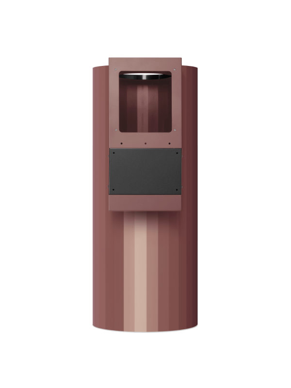 Вытяжка Maunfeld Adelaide 39 Wall Rose Gold сзади