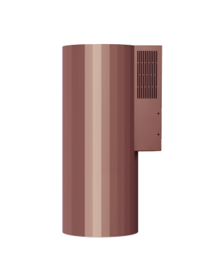 Вытяжка Maunfeld Adelaide 39 Wall Rose Gold сбоку