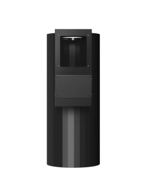 Вытяжка Maunfeld Adelaide 39 Wall Black сзади