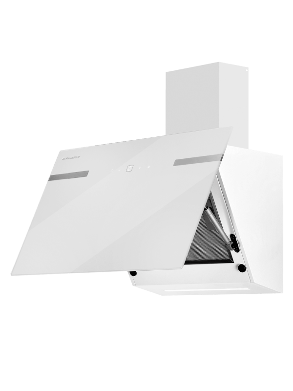 Вытяжка Maunfeld Amber 60 Glass White под углом