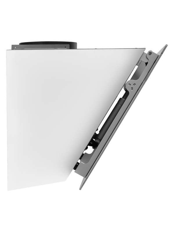 Вытяжка Maunfeld Amber 60 Glass White сбоку