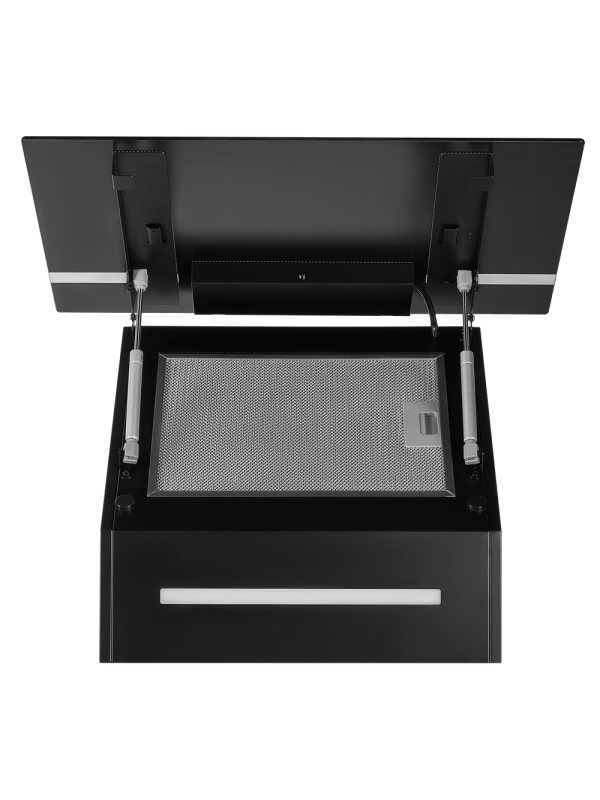 Вытяжка Maunfeld Amber 60 Glass Black спереди (1)