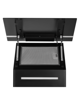 Вытяжка Maunfeld Amber 60 Glass Black спереди (1)