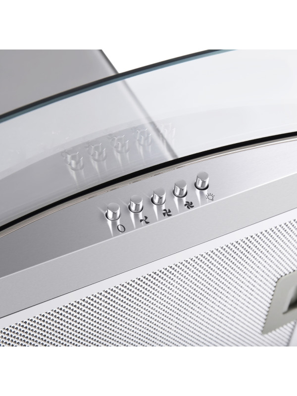 Вытяжка Maunfeld Ancona PlusA 60 Inox/Glass вблизи