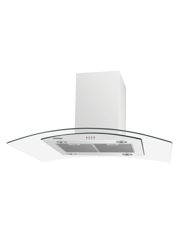Вытяжка Maunfeld Ancona PlusA Isla 90 White/Glass