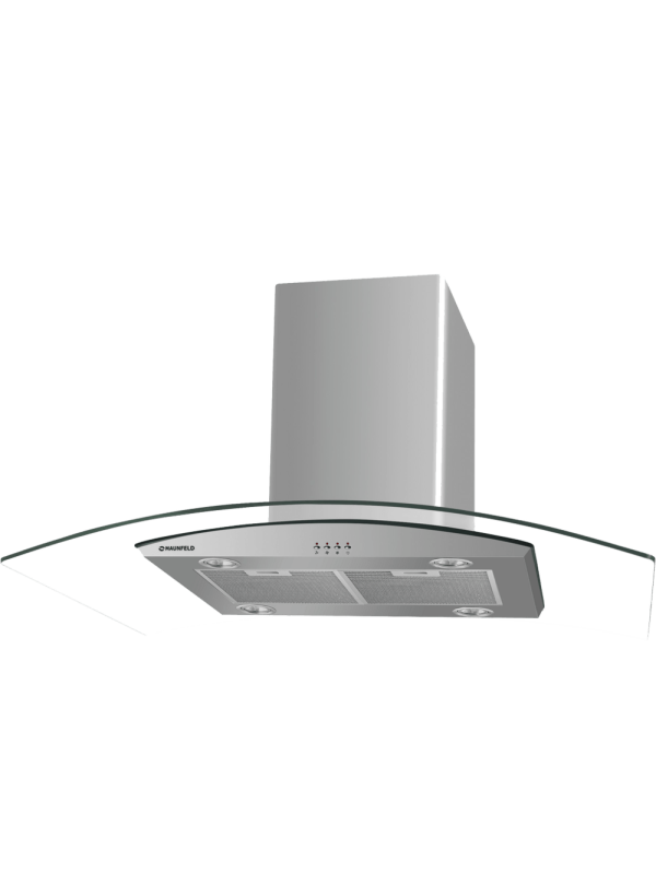 Вытяжка Maunfeld Ancona PlusA Isla 90 Inox/Glass