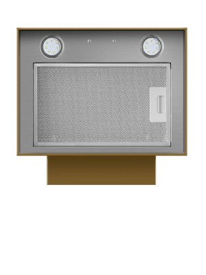 Вытяжка Maunfeld Bath 401 Gold снизу