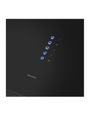 Вытяжка Maunfeld Bath Isla 402 Black вблизи