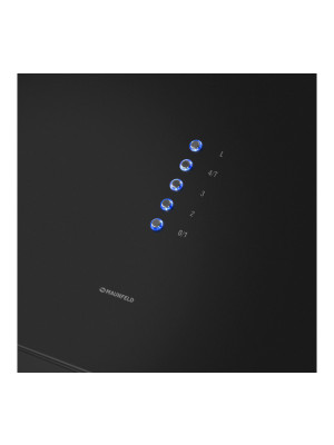 Вытяжка Maunfeld Bath Plus 402 Black вблизи