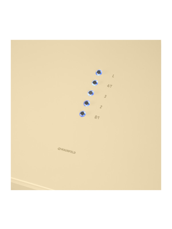Вытяжка Maunfeld Bath Plus 402IL Beige вблизи