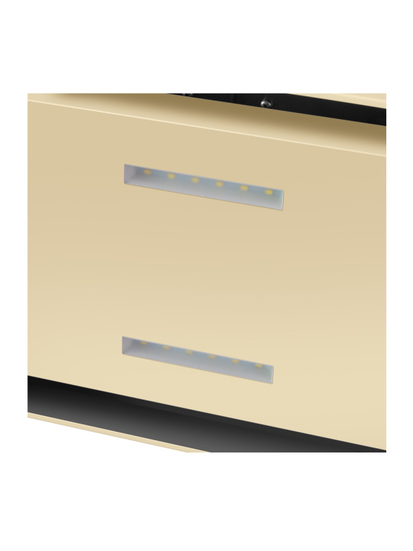 Вытяжка Maunfeld Bath Plus 402IL Beige снизу