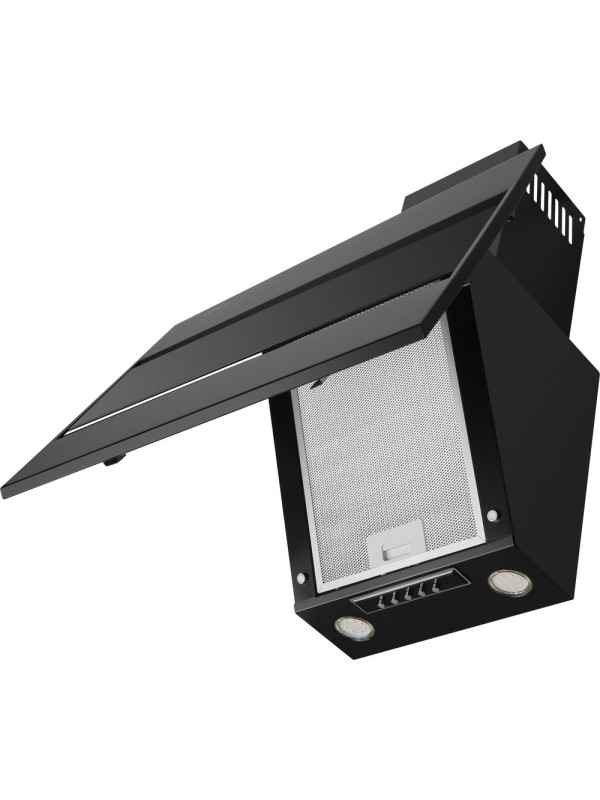 Вытяжка Maunfeld Bridge 50 Black/Black Glass под углом