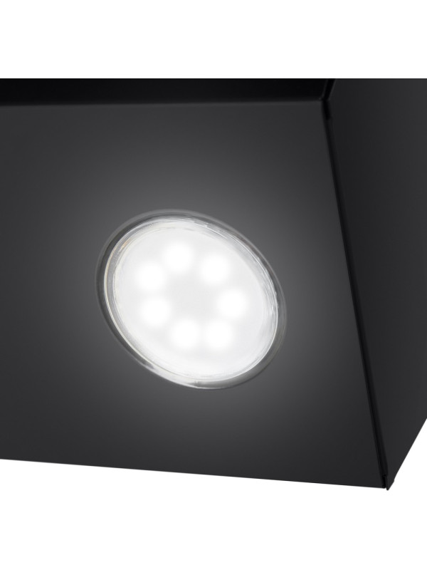 Вытяжка Maunfeld Bridge Line 50 Black/Satin вблизи