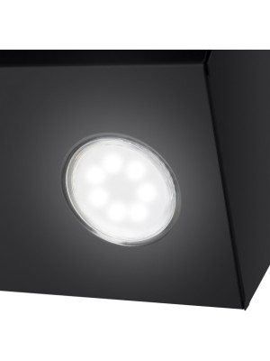 Вытяжка Maunfeld Bridge Line 50 Black/Satin вблизи