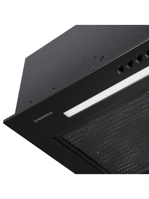 Вытяжка Maunfeld Crosby 850LED Black вблизи