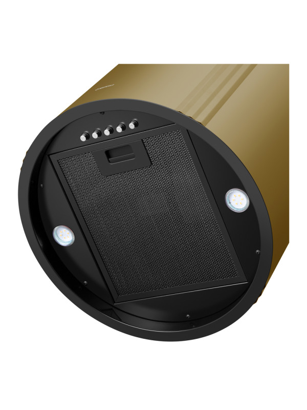 Вытяжка Maunfeld Lee Push 397 Gold снизу