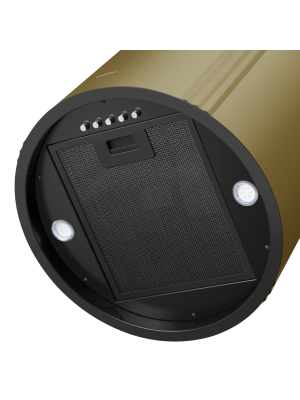 Вытяжка Maunfeld Lee Side 397 Gold снизу