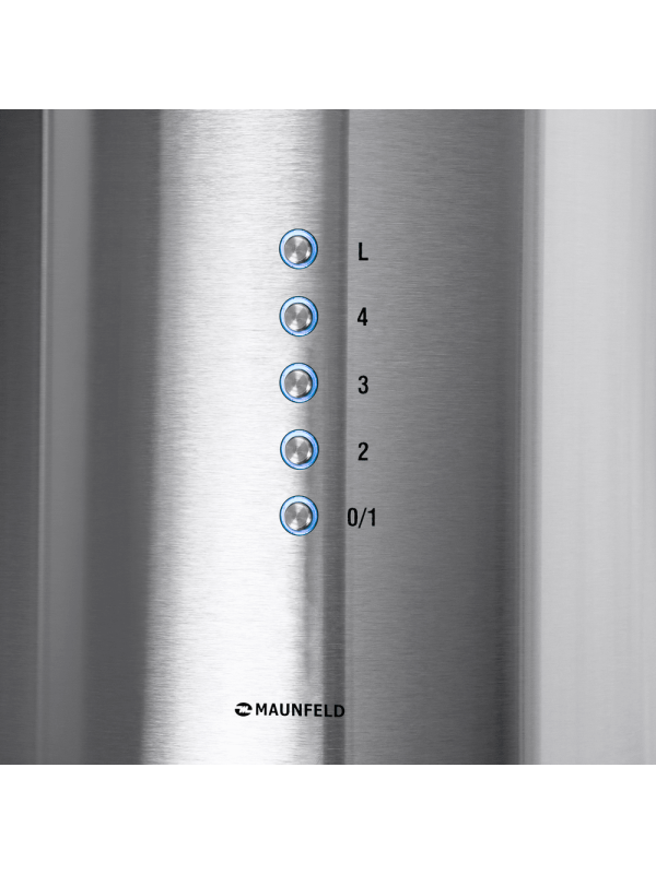 Вытяжка Maunfeld  Lee Wall 39 Long Inox вблизи
