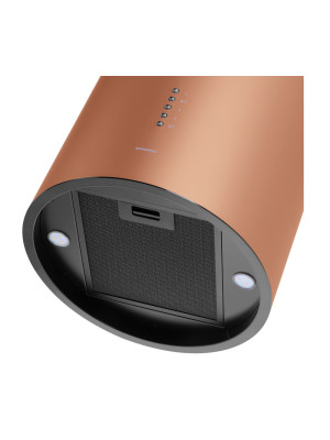 Вытяжка Maunfeld Lee Wall 39 Copper снизу