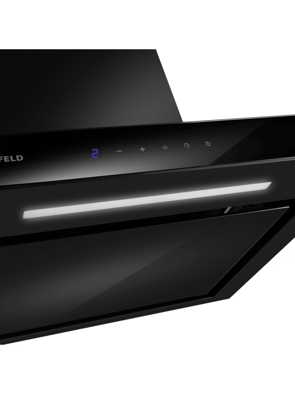 Вытяжка Maunfeld Modern 90 Black вблизи