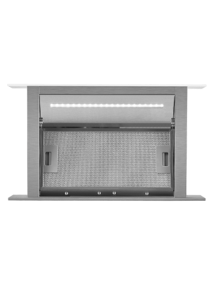 Вытяжка Maunfeld Prestige 90 White сзади