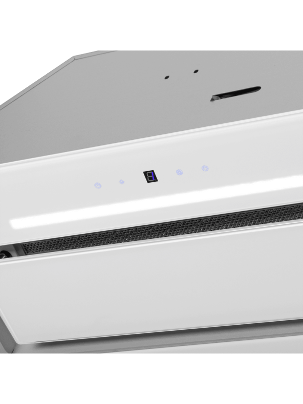 Вытяжка Maunfeld Trapeze 602SGG White вблизи