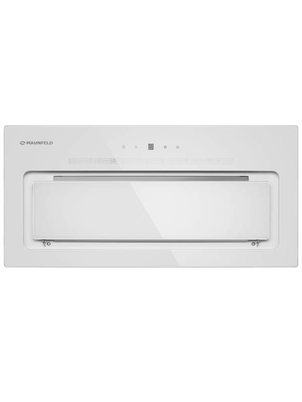 Вытяжка Maunfeld Trapeze 602SGG White снизу