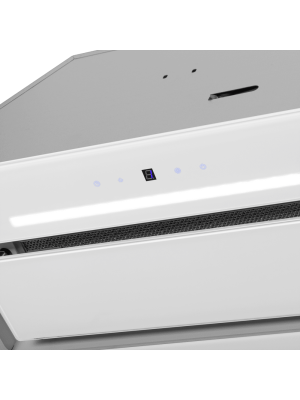 Вытяжка Maunfeld Trapeze 602SGG White вблизи