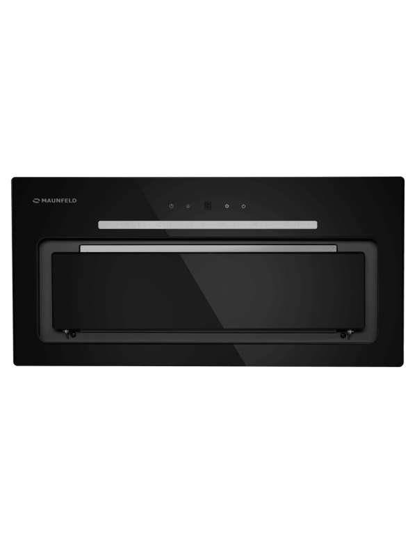 Вытяжка Maunfeld Trapeze 602SGG Black снизу
