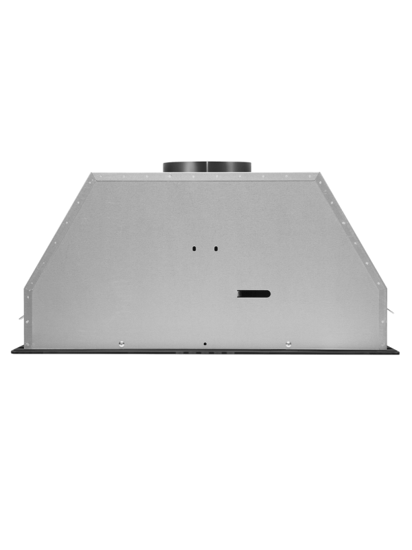 Вытяжка Maunfeld Trapeze 602SGG Black спереди (1)