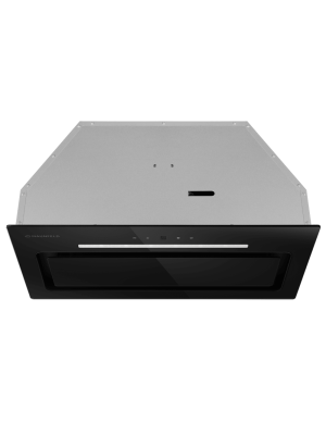 Вытяжка Maunfeld Trapeze 602SGG Black спереди