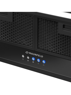 Вытяжка Maunfeld Vivid 603EM Black вблизи