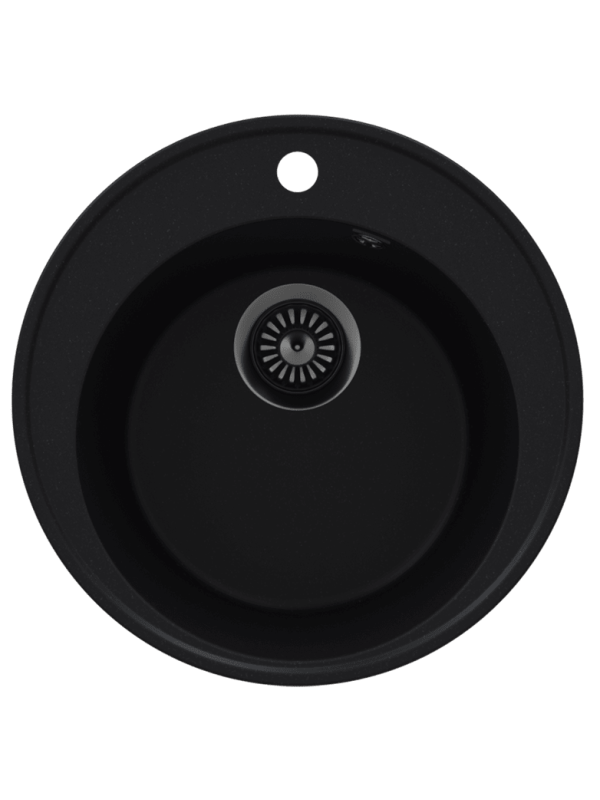 Кухонная мойка Maunfeld Medusa 485 MFQS-485B черный