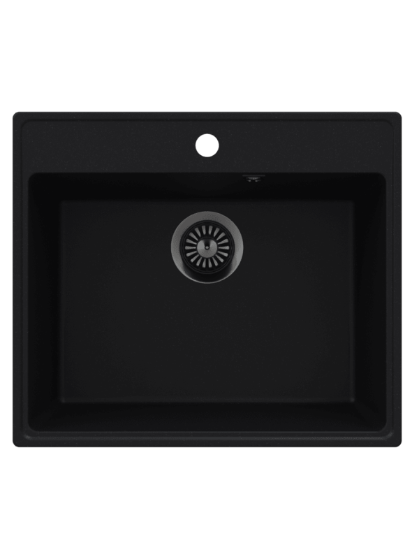 Кухонная мойка Maunfeld Perla 580 MFQS-580B черный