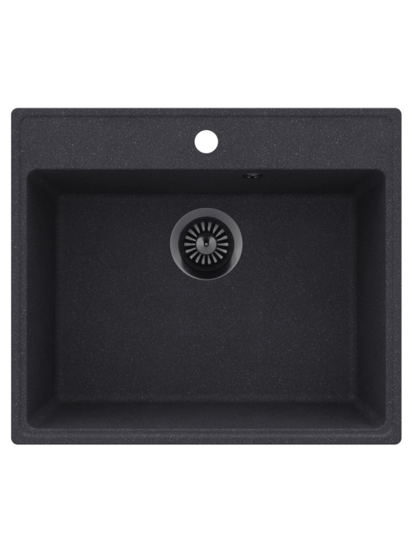 Кухонная мойка Maunfeld Perla 580 MFQS-580DGR темно-серый