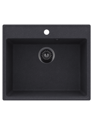 Кухонная мойка Maunfeld Perla 580 MFQS-580DGR темно-серый