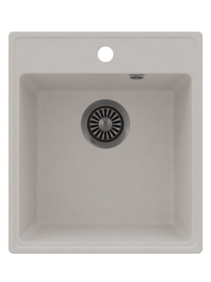 Кухонная мойка Maunfeld Perla 425 MFQS-425W кремовый