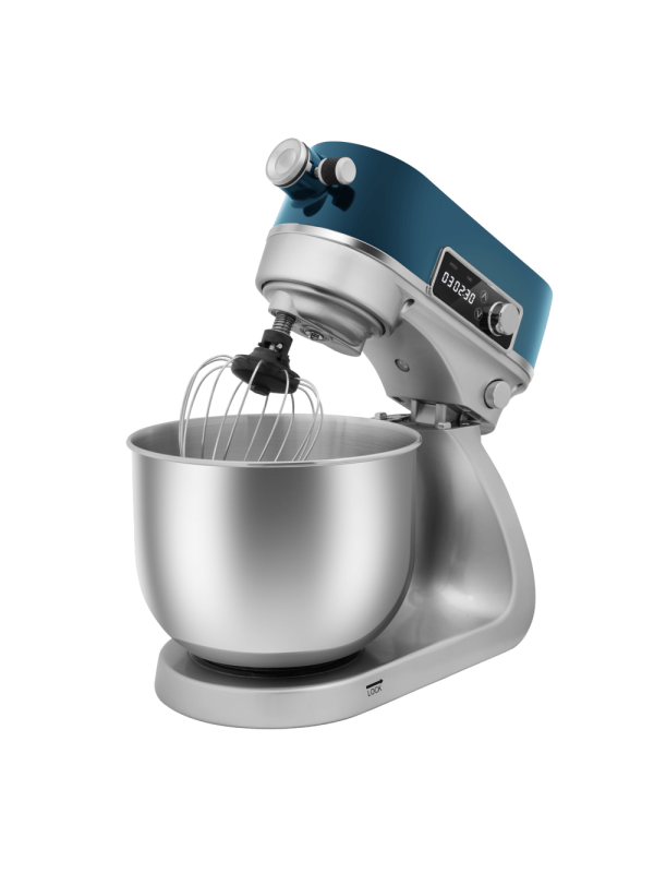 Кухонный комбайн Maunfeld MF-425BL сбоку