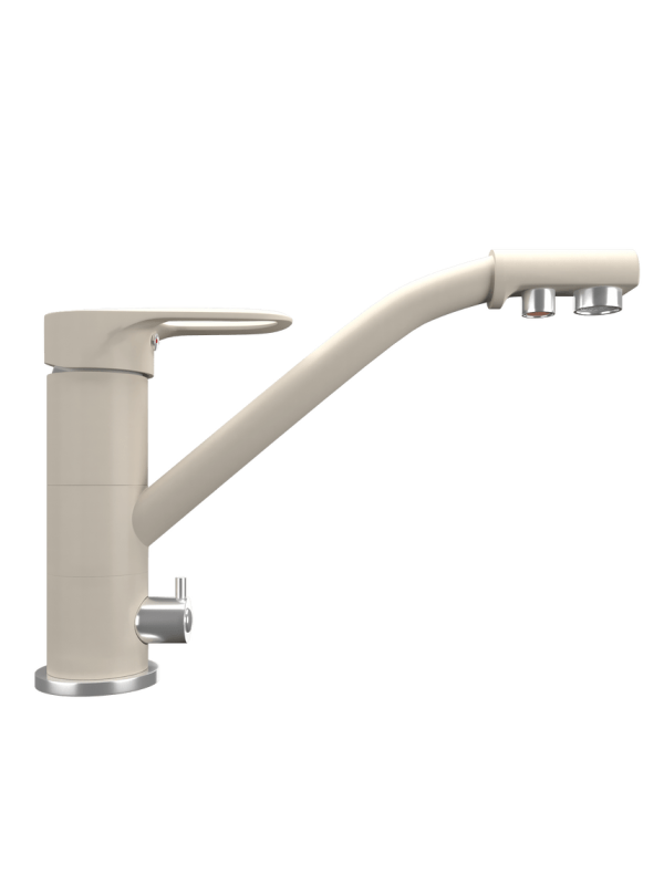 Смеситель Maunfeld MFQT-10LBG светло-бежевый